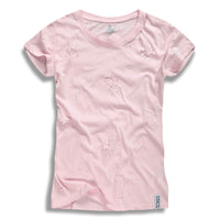 Light Pink Distressed T-shirt