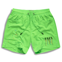 neon green swim shorts